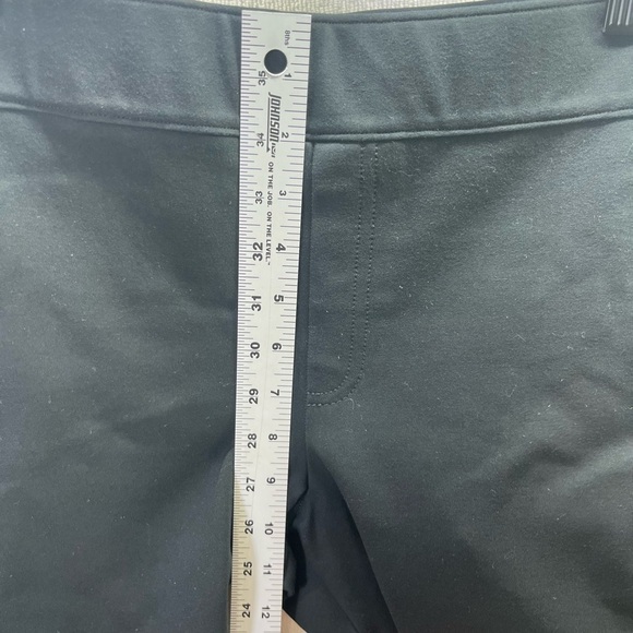 Spanx Black Capri Slacks Womens S Stretch Cute Comfy Work Teller Office 2272 - Picture 5 of 8